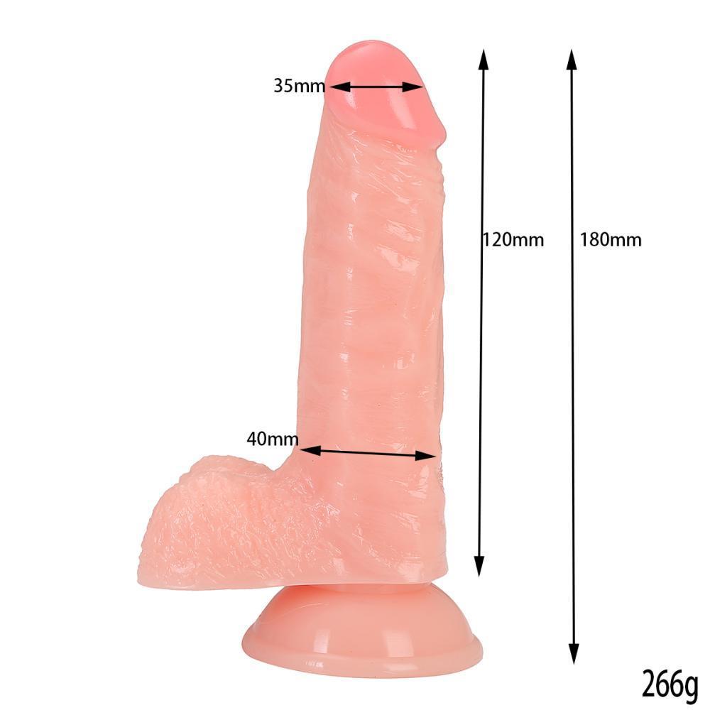 Dildo Gerçekçi Et Dokusunda Realistik Penis 18 CM – Cupid Shop - Cinsel  Sağlık, Cinsel Oyuncak, Giyim ve Fantezi Ürünleri Mağazası